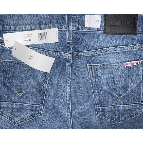 NWT Hudson Ace Stretch Skinny Jeans Men's 29X33 - Picture 7 of 8